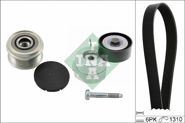 INA 529 0506 20 - Kit Cinghie Poly-V www.autoricambi360.it