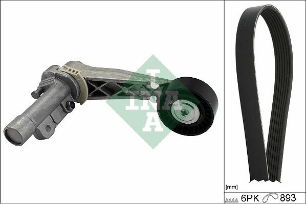 INA 529 0503 10 - Kit Cinghie Poly-V www.autoricambi360.it