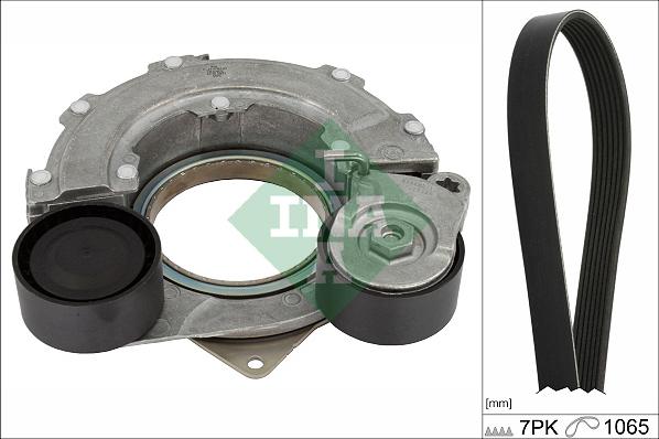 INA 529 0507 10 - Kit Cinghie Poly-V www.autoricambi360.it