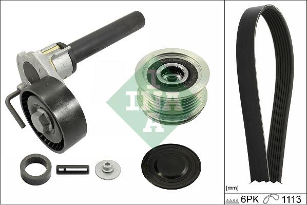 INA 529 0514 20 - Kit Cinghie Poly-V www.autoricambi360.it