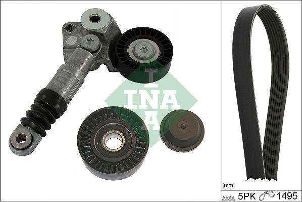 INA 529 0584 10 - Kit Cinghie Poly-V www.autoricambi360.it