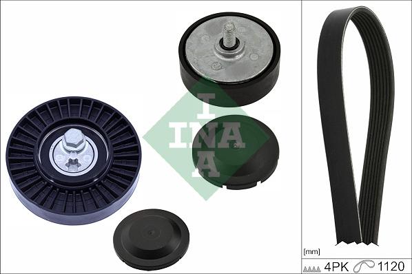 INA 529 0570 10 - Kit Cinghie Poly-V www.autoricambi360.it