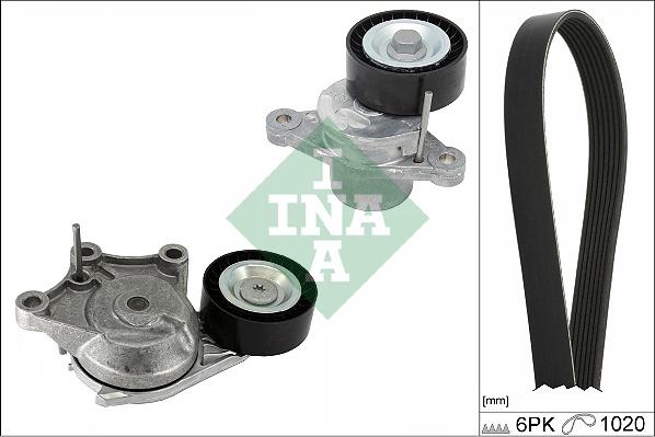 INA 529 0578 10 - Kit Cinghie Poly-V www.autoricambi360.it