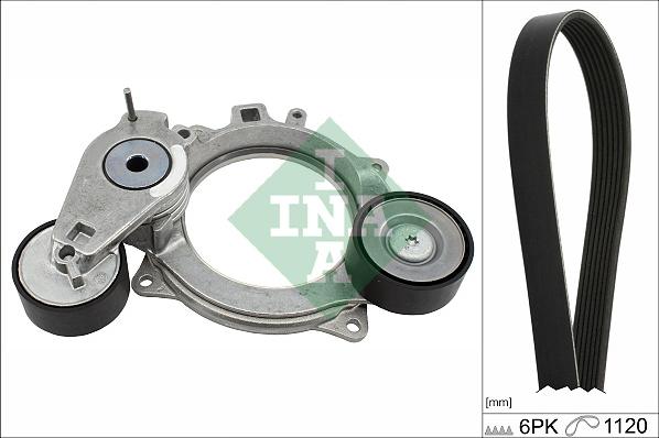INA 529 0573 10 - Kit Cinghie Poly-V www.autoricambi360.it