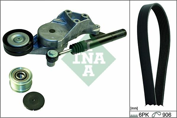 INA 529 0094 10 - Kit Cinghie Poly-V www.autoricambi360.it