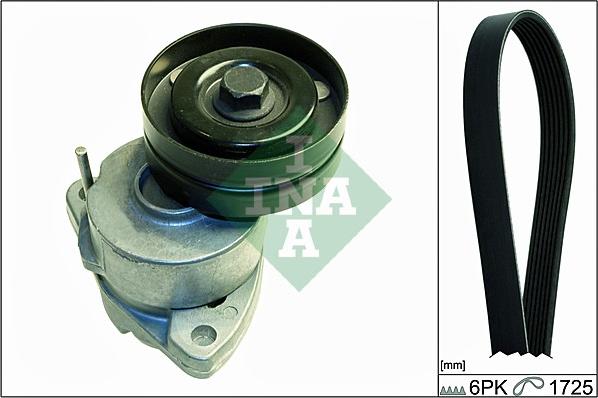 INA 529 0095 10 - Kit Cinghie Poly-V www.autoricambi360.it