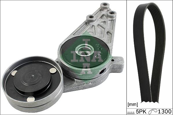 INA 529 0096 10 - Kit Cinghie Poly-V www.autoricambi360.it