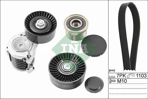 INA 529 0049 20 - Kit Cinghie Poly-V www.autoricambi360.it