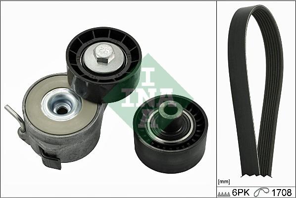 INA 529 0046 10 - Kit Cinghie Poly-V www.autoricambi360.it