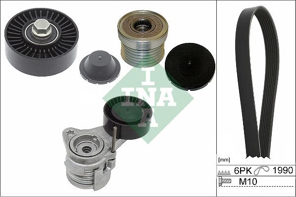 INA 529 0043 20 - Kit Cinghie Poly-V www.autoricambi360.it