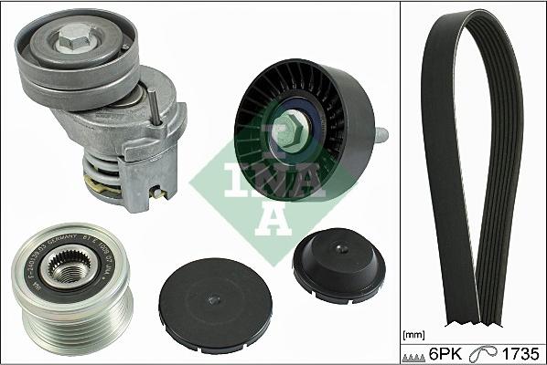 INA 529 0059 10 - Kit Cinghie Poly-V www.autoricambi360.it
