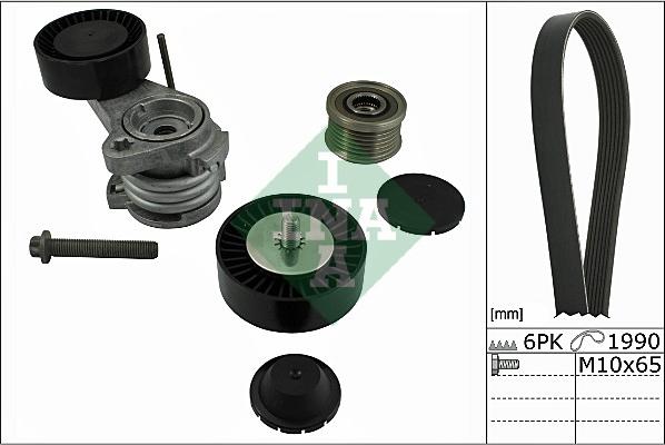 INA 529 0058 10 - Kit Cinghie Poly-V www.autoricambi360.it
