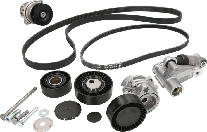 INA 529 0053 30 - Pompa acqua + Kit cinghia Poly V www.autoricambi360.it