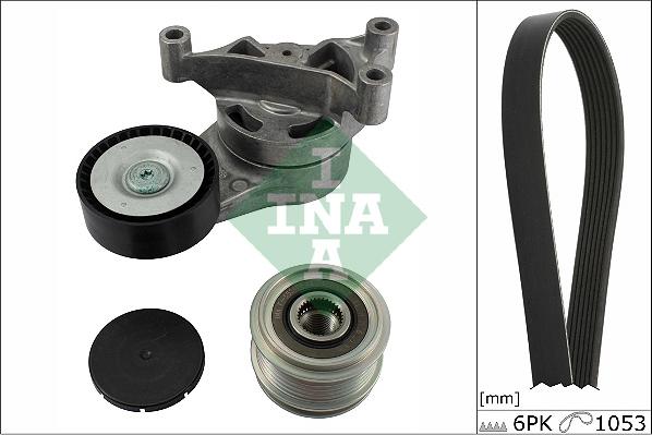 INA 529 0052 20 - Kit Cinghie Poly-V www.autoricambi360.it
