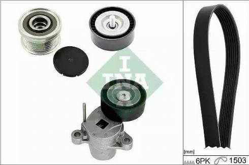 INA 529 0057 10 - Kit Cinghie Poly-V www.autoricambi360.it