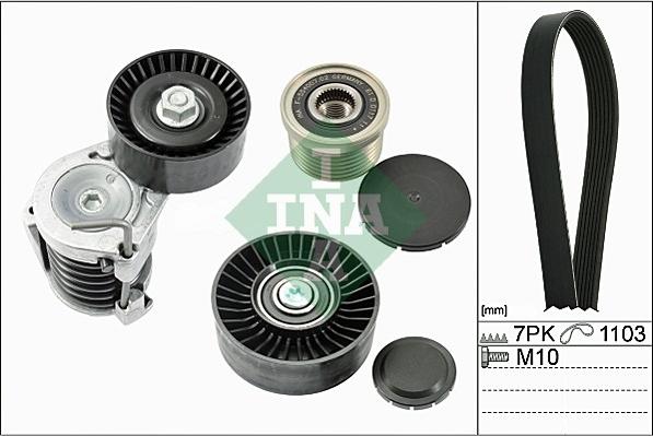 INA 529 0064 10 - Kit Cinghie Poly-V www.autoricambi360.it