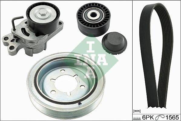 INA 529 0060 10 - Kit Cinghie Poly-V www.autoricambi360.it