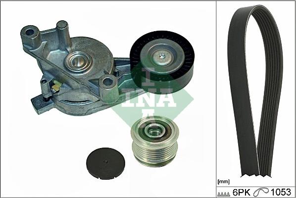 INA 529 0005 10 - Kit Cinghie Poly-V www.autoricambi360.it