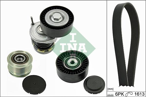INA 529 0003 10 - Kit Cinghie Poly-V www.autoricambi360.it