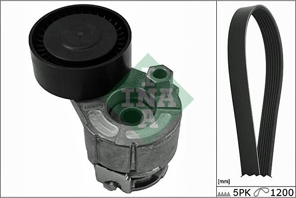 INA 529 0015 10 - Kit Cinghie Poly-V www.autoricambi360.it