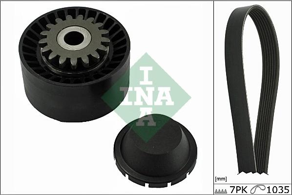 INA 529 0016 10 - Kit Cinghie Poly-V www.autoricambi360.it