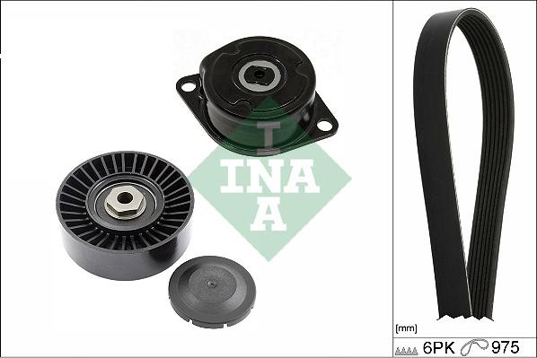INA 529 0089 10 - Kit Cinghie Poly-V www.autoricambi360.it