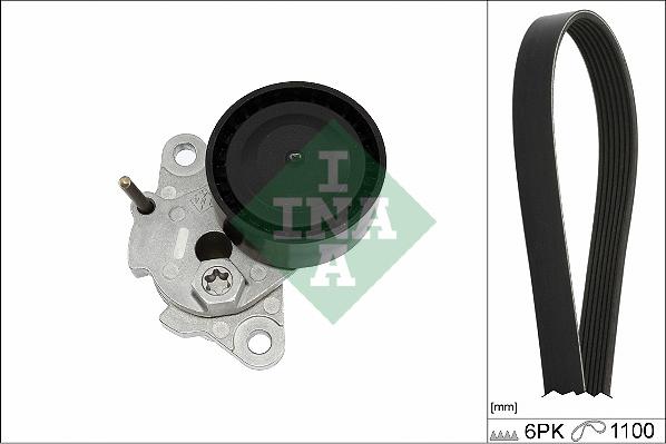 INA 529 0085 10 - Kit Cinghie Poly-V www.autoricambi360.it