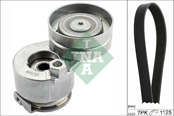 INA 529 0088 10 - Kit Cinghie Poly-V www.autoricambi360.it