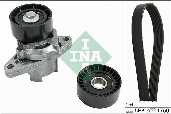 INA 529 0082 10 - Kit Cinghie Poly-V www.autoricambi360.it