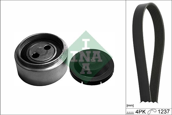 INA 529 0087 10 - Kit Cinghie Poly-V www.autoricambi360.it