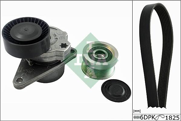 INA 529 0032 10 - Kit Cinghie Poly-V www.autoricambi360.it