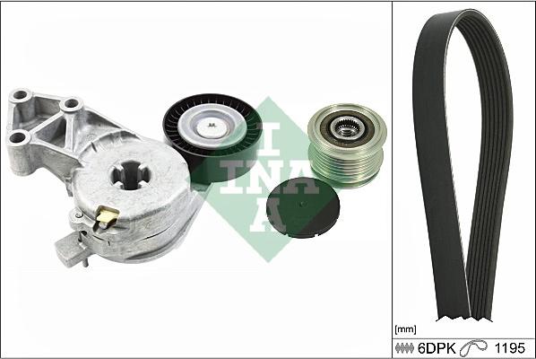 INA 529 0022 10 - Kit Cinghie Poly-V www.autoricambi360.it