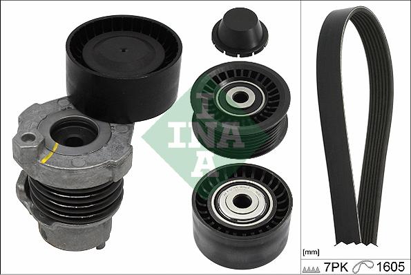 INA 529 0194 10 - Kit Cinghie Poly-V www.autoricambi360.it