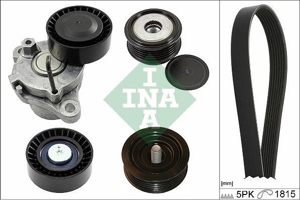 INA 529 0195 10 - Kit Cinghie Poly-V www.autoricambi360.it