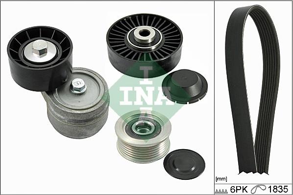 INA 529 0146 10 - Kit Cinghie Poly-V www.autoricambi360.it