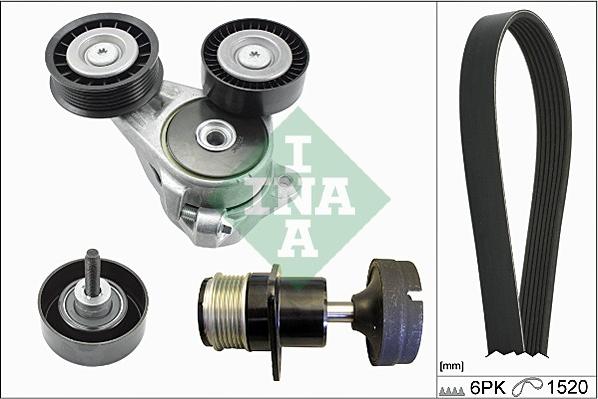 INA 529 0141 10 - Kit Cinghie Poly-V www.autoricambi360.it