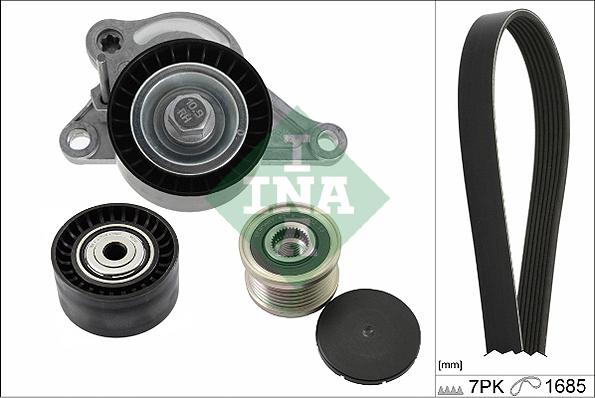 INA 529 0143 10 - Kit Cinghie Poly-V www.autoricambi360.it