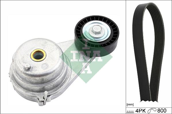INA 529 0147 10 - Kit Cinghie Poly-V www.autoricambi360.it