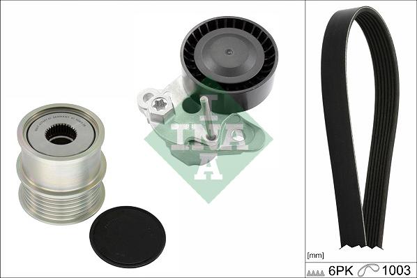 INA 529 0159 20 - Kit Cinghie Poly-V www.autoricambi360.it