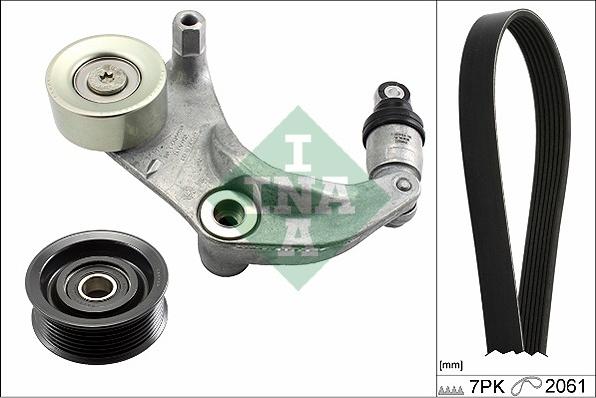 INA 529 0153 10 - Kit Cinghie Poly-V www.autoricambi360.it