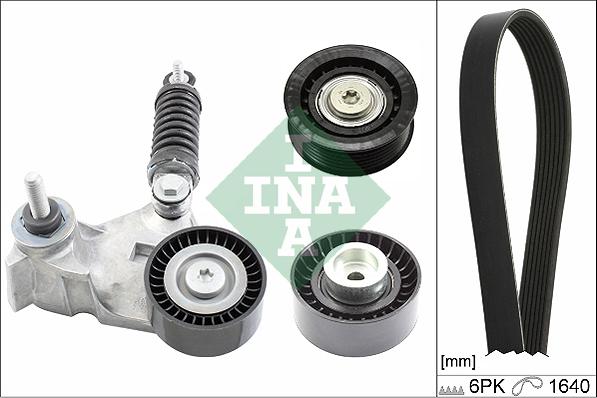 INA 529 0104 10 - Kit Cinghie Poly-V www.autoricambi360.it
