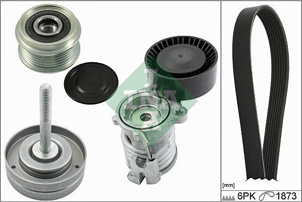 INA 529 0101 10 - Kit Cinghie Poly-V www.autoricambi360.it