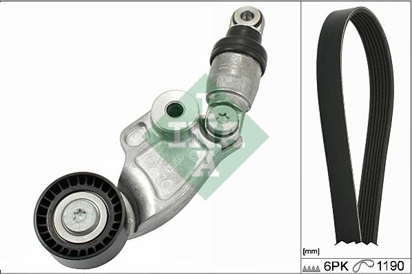 INA 529 0119 10 - Kit Cinghie Poly-V www.autoricambi360.it