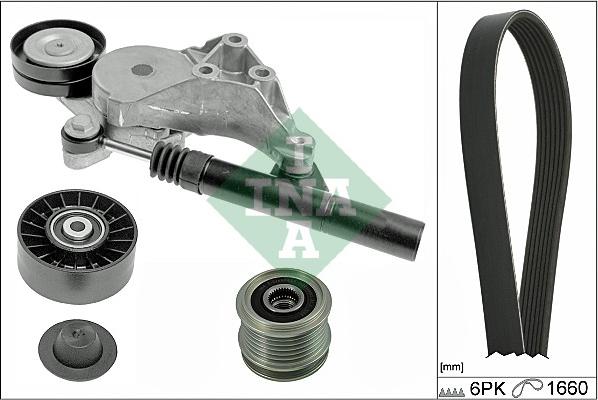 INA 529 0113 10 - Kit Cinghie Poly-V www.autoricambi360.it
