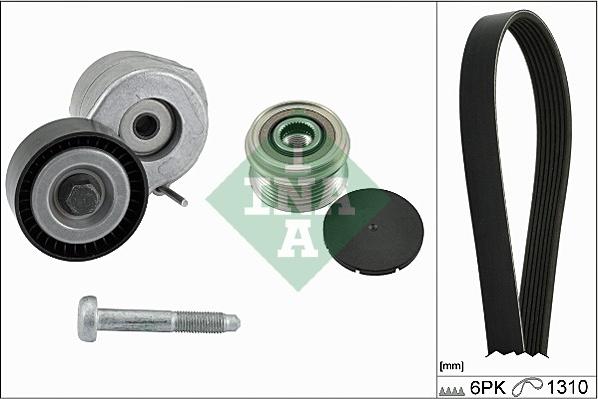 INA 529 0179 10 - Kit Cinghie Poly-V www.autoricambi360.it