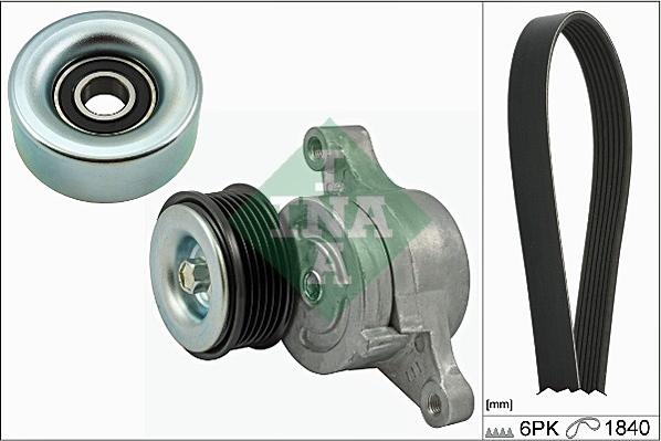 INA 529 0175 10 - Kit Cinghie Poly-V www.autoricambi360.it