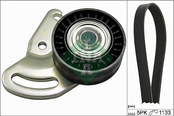 INA 529 0178 10 - Kit Cinghie Poly-V www.autoricambi360.it