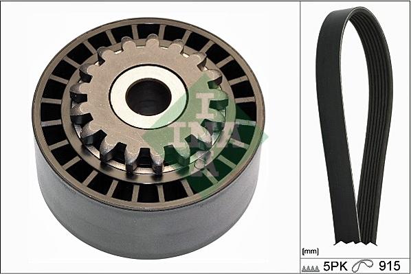 INA 529 0177 10 - Kit Cinghie Poly-V www.autoricambi360.it