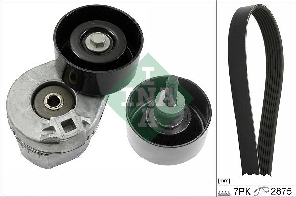INA 529 0390 10 - Kit Cinghie Poly-V www.autoricambi360.it