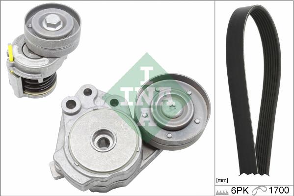 INA 529 0342 10 - Kit Cinghie Poly-V www.autoricambi360.it